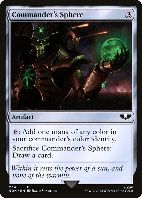 Commander's Sphere (234) - Warhammer 40,000 Commander - Game On