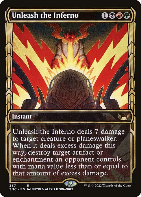 Unleash the Inferno (337) - SHOWCASE - Streets of New Capenna - Game On