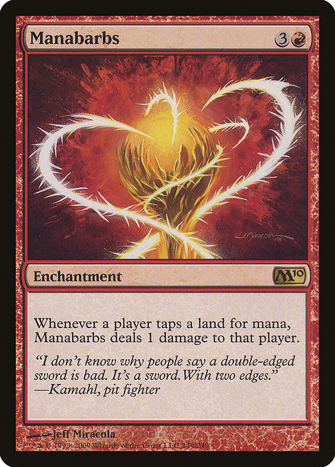 Manabarbs (149) - Magic 2010 - Game On