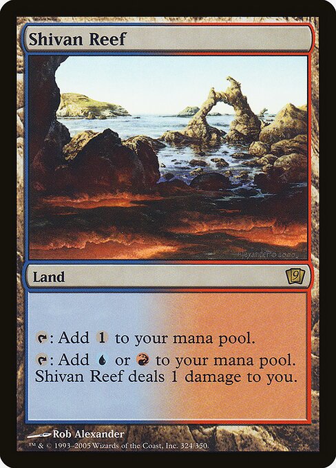 Shivan Reef (324★) - Ninth Edition - Game On