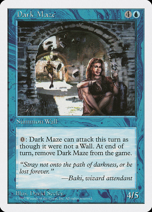 Dark Maze (80) - Fifth Edition - Game On