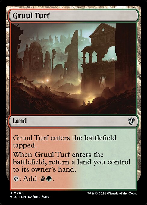 Gruul Turf (265) - Murders at Karlov Manor Commander - Game On