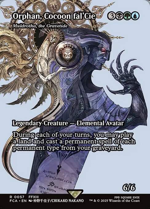 Muldrotha, the Gravetide (57) - BORDERLESS - FULL ART (Foil) - Final Fantasy: Through the Ages - Game On