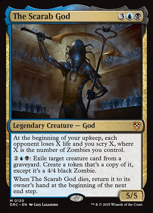 The Scarab God (120) - Aetherdrift Commander - Game On