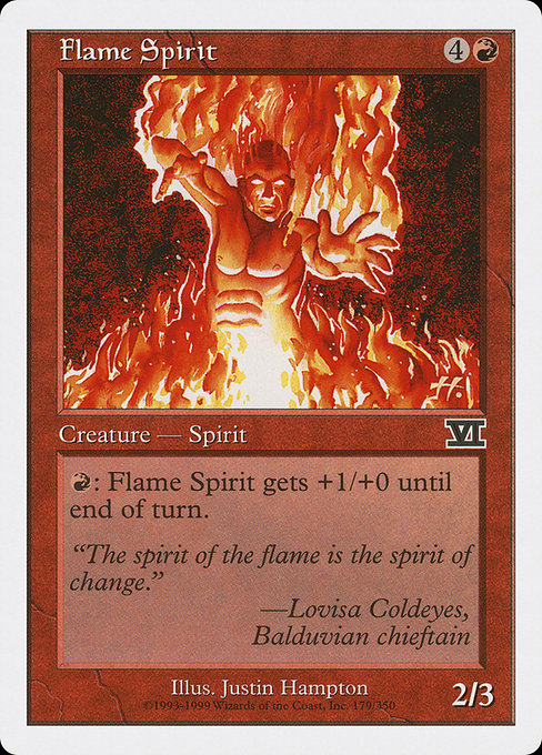 Flame Spirit (179) - Classic Sixth Edition - Game On
