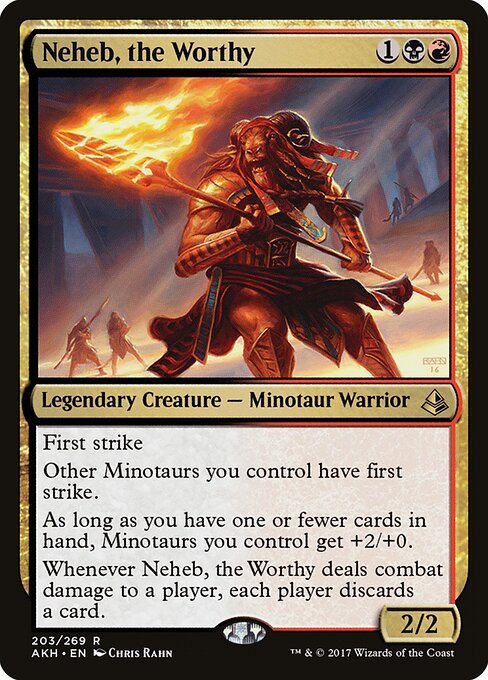 Neheb, the Worthy (203) - Amonkhet - Game On