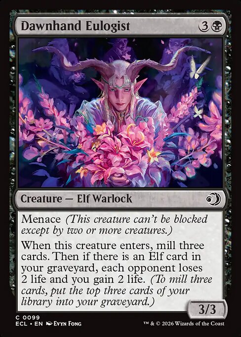 Dawnhand Eulogist (99) (Foil) - Lorwyn Eclipsed - Game On