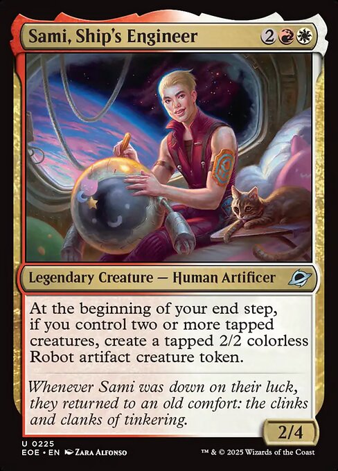 Sami, Ship's Engineer (225) (Foil) - Edge of Eternities - Game On