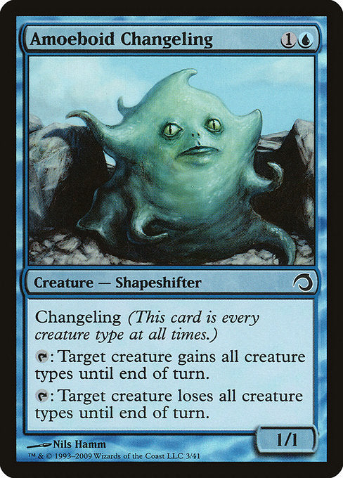 Amoeboid Changeling (3) (Foil) - Premium Deck Series: Slivers - Game On
