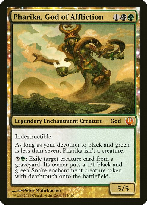 Pharika, God of Affliction (154) (Foil) - Journey into Nyx - Game On
