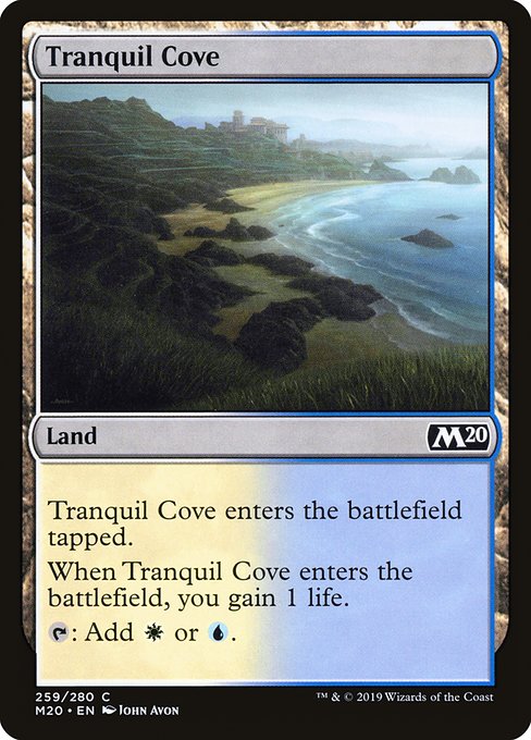 Tranquil Cove (259) (Foil) - Core Set 2020 - Game On