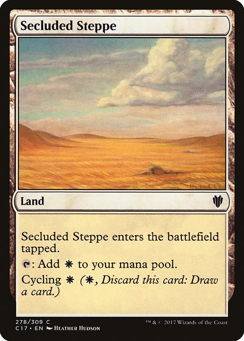 Secluded Steppe (278) - Commander 2017 - Game On