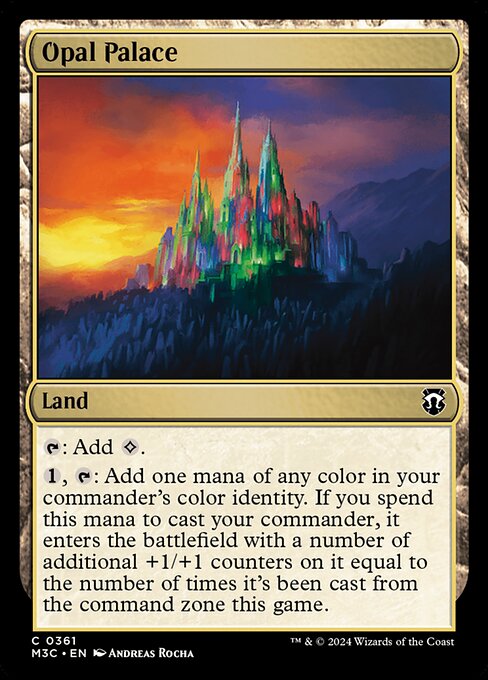 Opal Palace (361) - Modern Horizons 3 Commander - Game On