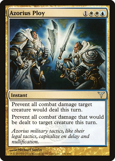 Azorius Ploy (106) (Foil) - Dissension - Game On