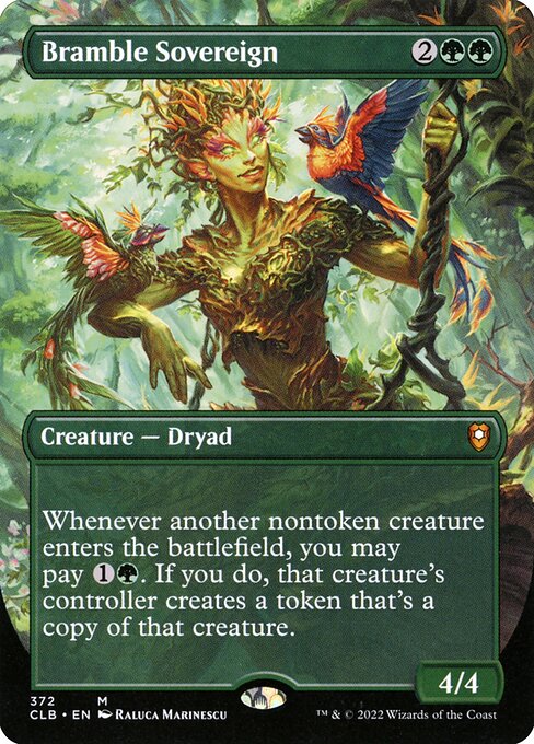 Bramble Sovereign (372) - BORDERLESS - FULL ART (Foil) - Commander Legends: Battle for Baldur's Gate - Game On