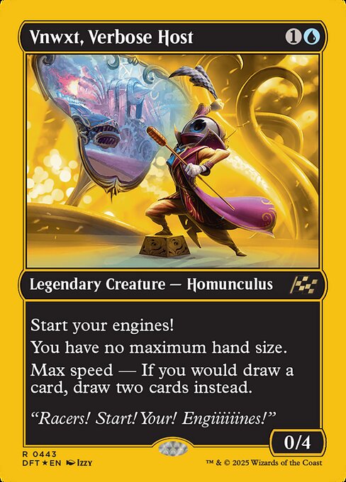 Vnwxt, Verbose Host (443) (Foil) - Aetherdrift - Game On