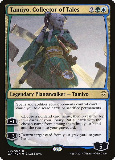 Tamiyo, Collector of Tales (220) (Foil) - War of the Spark - Game On