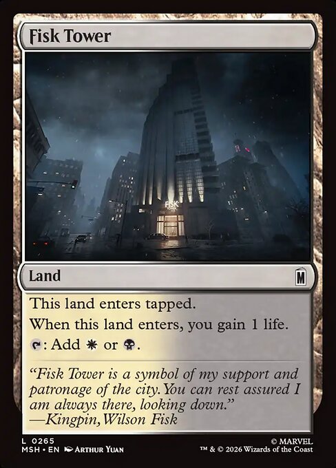 Fisk Tower (265) - Marvel Super Heroes - Game On