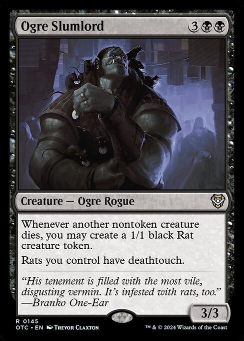 Ogre Slumlord (145) - Outlaws of Thunder Junction Commander - Game On