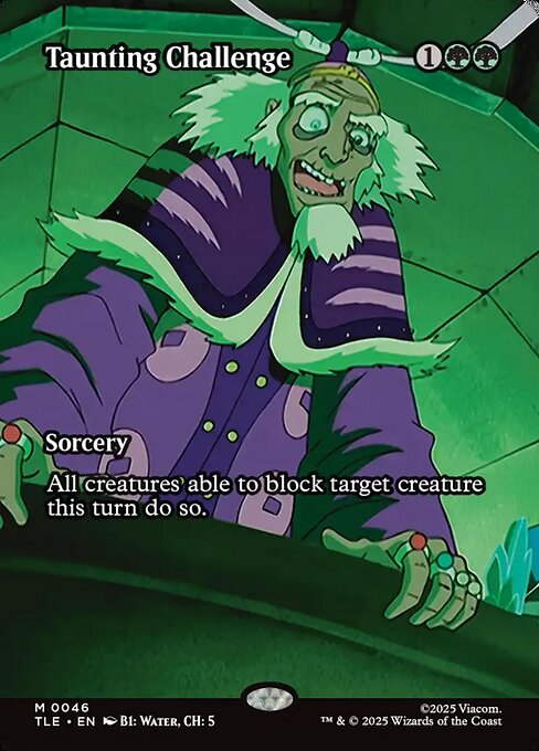 Taunting Challenge (46) - BORDERLESS - FULL ART - Avatar: The Last Airbender Eternal - Game On