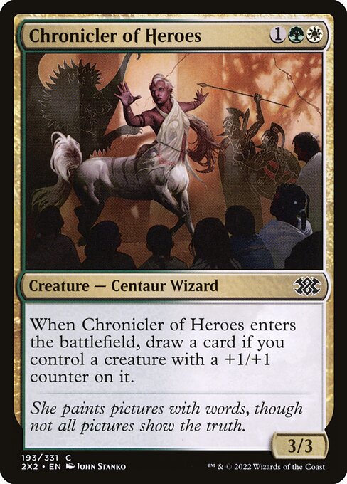 Chronicler of Heroes (193) - Double Masters 2022 - Game On