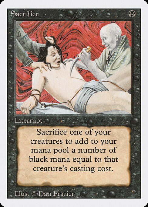Sacrifice (126) - Revised Edition - Game On