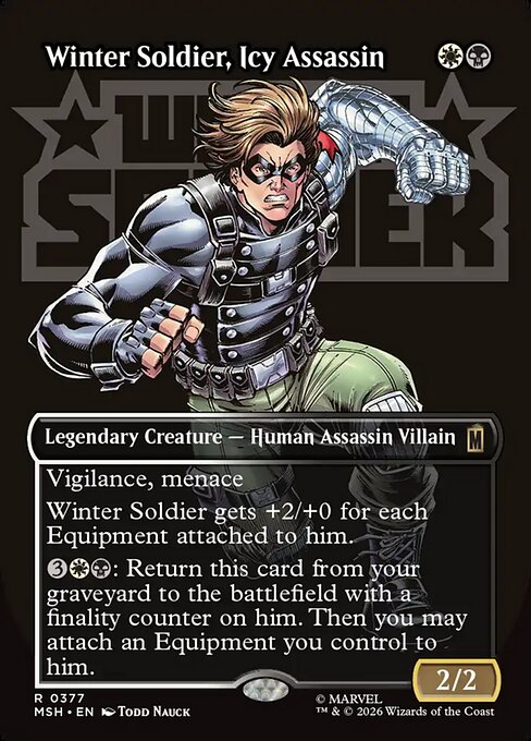 Winter Soldier, Icy Assassin (377) - Marvel Super Heroes - Game On