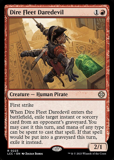 Dire Fleet Daredevil (223) - The Lost Caverns of Ixalan Commander - Game On
