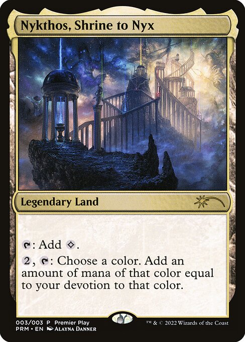 Nykthos, Shrine to Nyx (2022-3) (Foil) - Pro Tour Promos - Game On