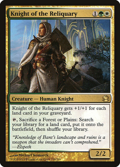 Knight of the Reliquary (178) - Modern Masters - Game On