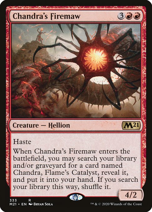 Chandra's Firemaw (333) - Core Set 2021 - Game On