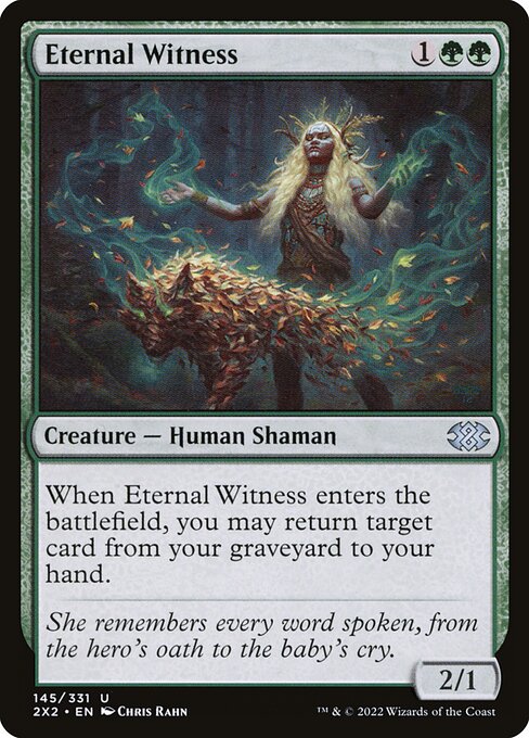 Eternal Witness (145) - Double Masters 2022 - Game On