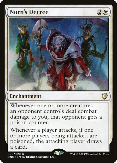 Norn's Decree (9) - Phyrexia: All Will Be One Commander - Game On