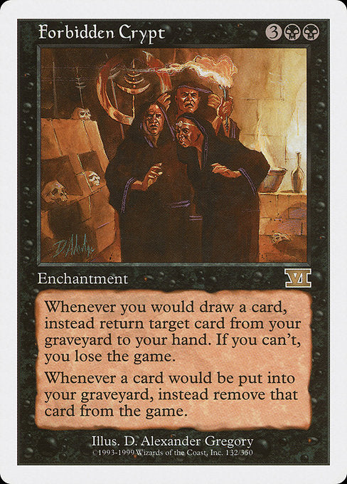 Forbidden Crypt (132) - Classic Sixth Edition - Game On