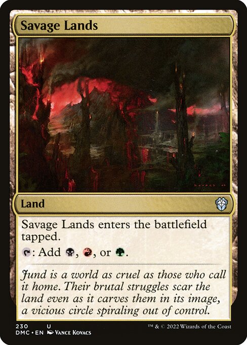 Savage Lands (230) - Dominaria United Commander - Game On