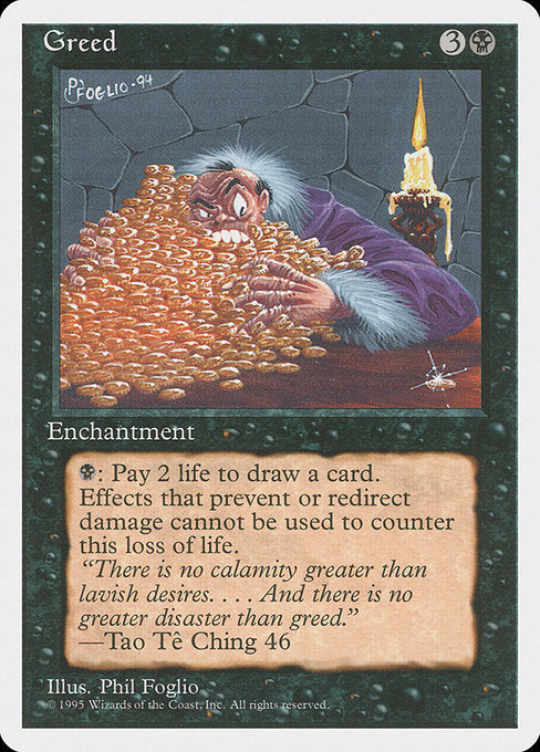Greed (140) - Fourth Edition - Game On