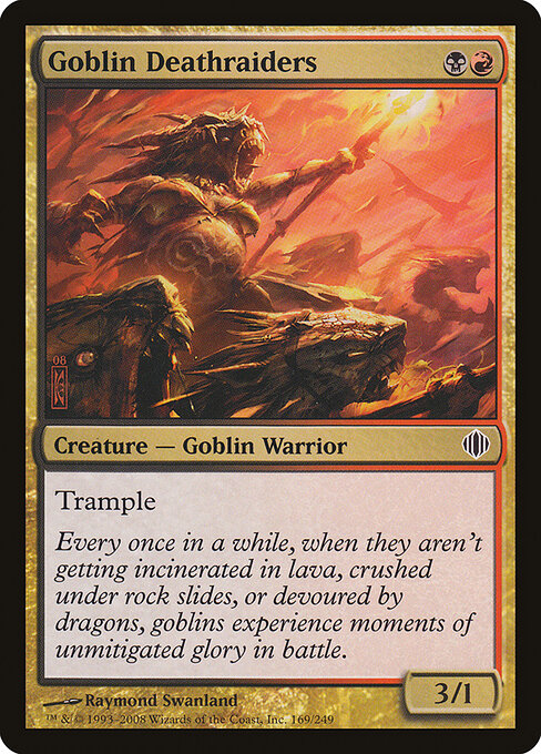 Goblin Deathraiders (169) - Shards of Alara - Game On