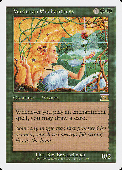 Verduran Enchantress (264) - Classic Sixth Edition - Game On