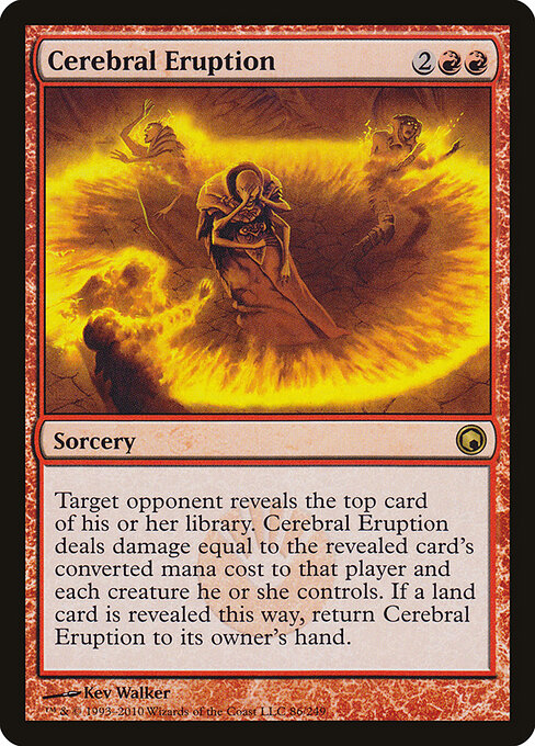Cerebral Eruption (86) - Scars of Mirrodin - Game On