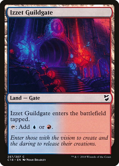 Izzet Guildgate (257) - Commander 2018 - Game On