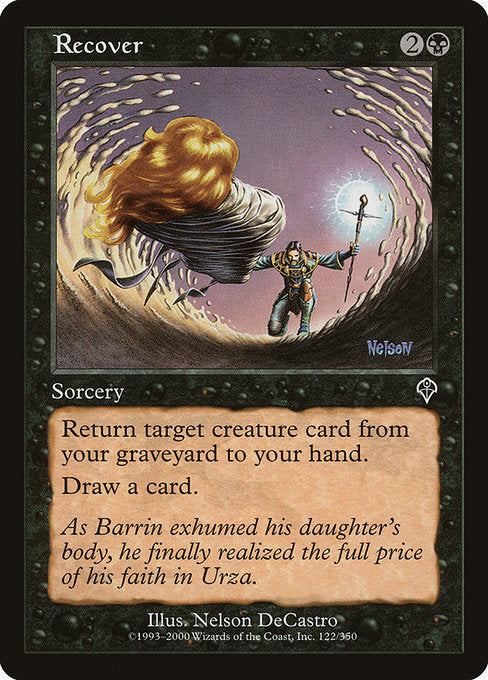 Recover (122) (Foil) - Invasion - Game On