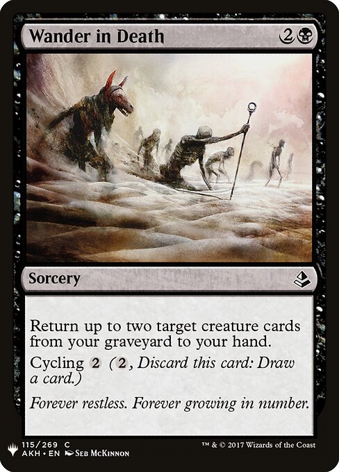 Wander in Death (AKH-115) - The List - Game On