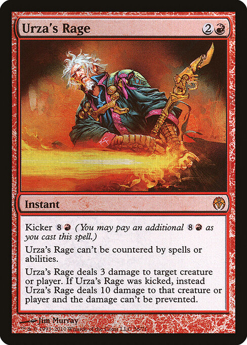 Urza's Rage (36) (Foil) - Duel Decks: Phyrexia vs. the Coalition - Game On