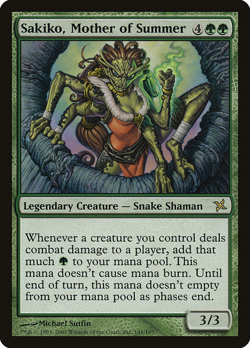 Sakiko, Mother of Summer (141) - Betrayers of Kamigawa - Game On