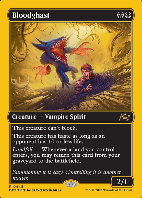Bloodghast (445) (Foil) - Aetherdrift - Game On