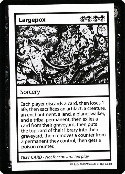 Largepox (44) - Mystery Booster Playtest Cards 2021 - Game On