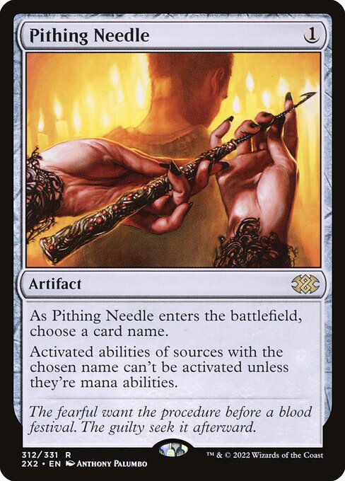 Pithing Needle (312) - Double Masters 2022 - Game On