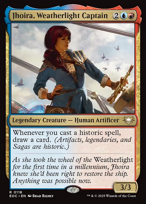 Jhoira, Weatherlight Captain (118) - Edge of Eternities Commander - Game On