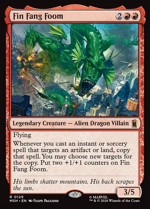 Fin Fang Foom (129) - Marvel Super Heroes - Game On