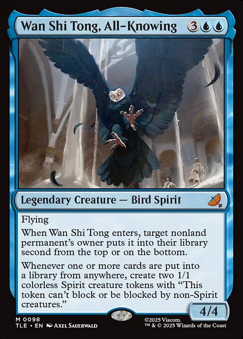 Wan Shi Tong, All-Knowing (98) (Foil) - Avatar: The Last Airbender Eternal - Game On